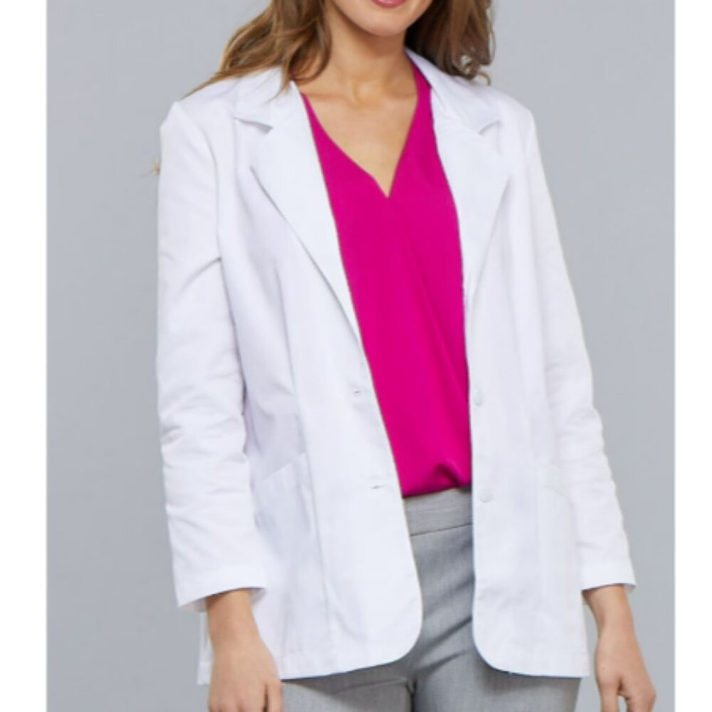 Cherokee Lab Coat - 348 - White